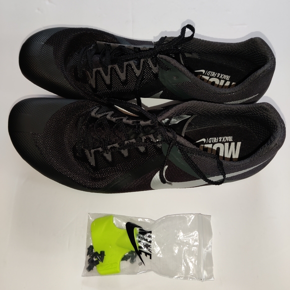 Nike Men’s Rival Multi Track & Field Spikes Black DC8749-001 Size 12.5 - Picture 3 of 7